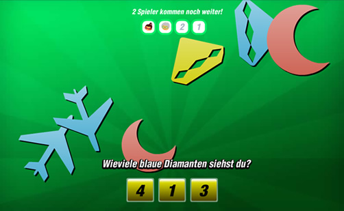 Clever Count Spielfeld