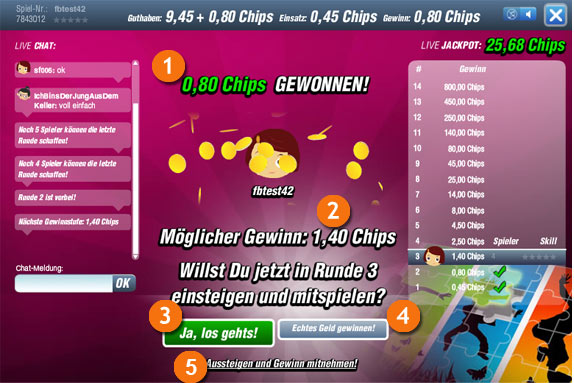 Online-Games mit Jackpot-Gewinnen